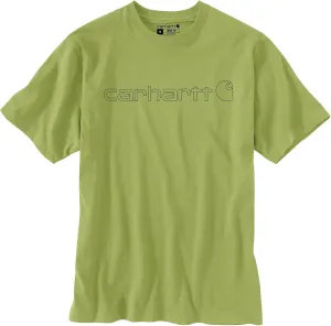 Carhartt Men's Big Signature Logo Short Sleeve T-Shirt