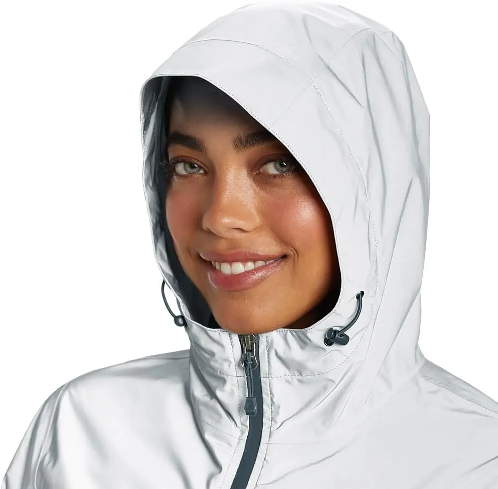 Eddie Bauer Women's Highbeam Reflective Waterproof Rain Jacket