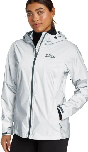 Eddie Bauer Women's Highbeam Reflective Waterproof Rain Jacket