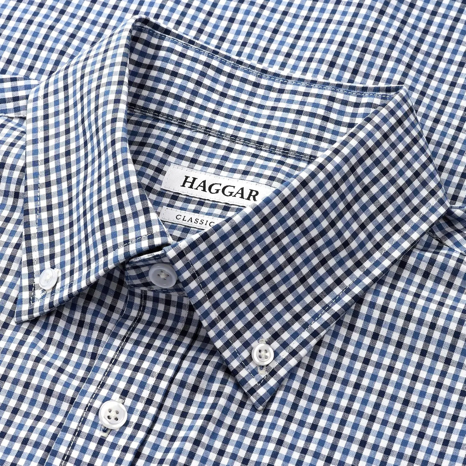 Haggar Men's Premium Comfort Classic Fit Dress Shirt