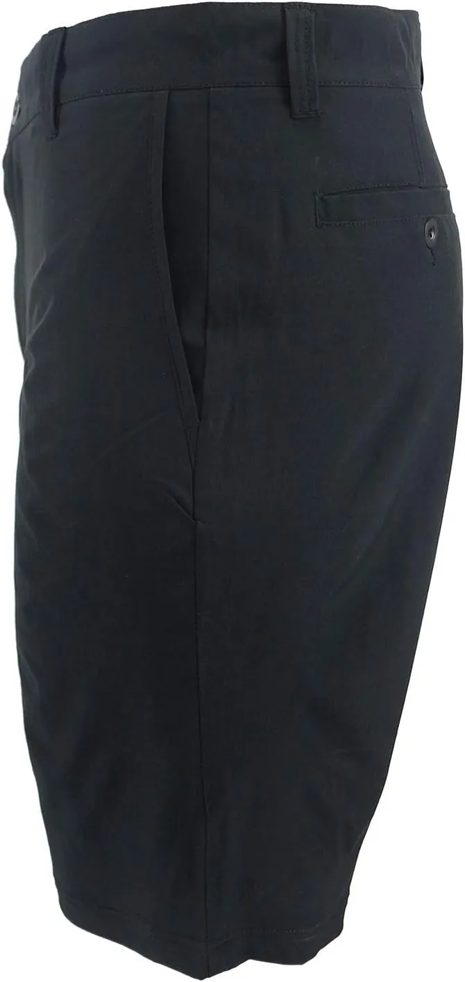 Hybrid Shorts for Men Golf Athletic Amphibian Chino Flat Front Walk Casual Boardshorts