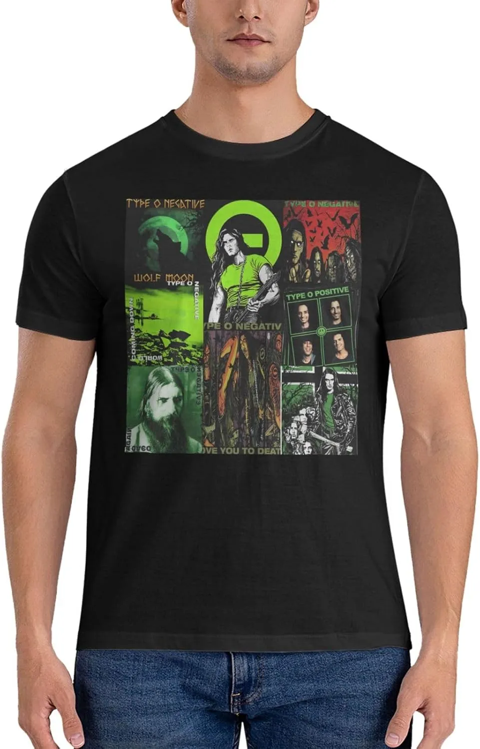 Man's T Shirt Short Sleeve Crewneck Tee Teenager Cool Summer Cotton Shirt