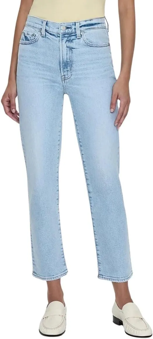 Pistola Charlie High-Rise Clash Classic Straight Ankle Jean