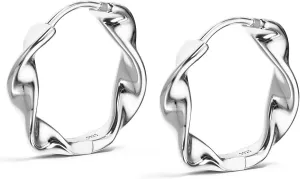 Rose Gold Earrings Small Hoop Earrings For Women 18k Rose Gold Plated 925 Sterling Silver Mini Huggie Earring 12mm