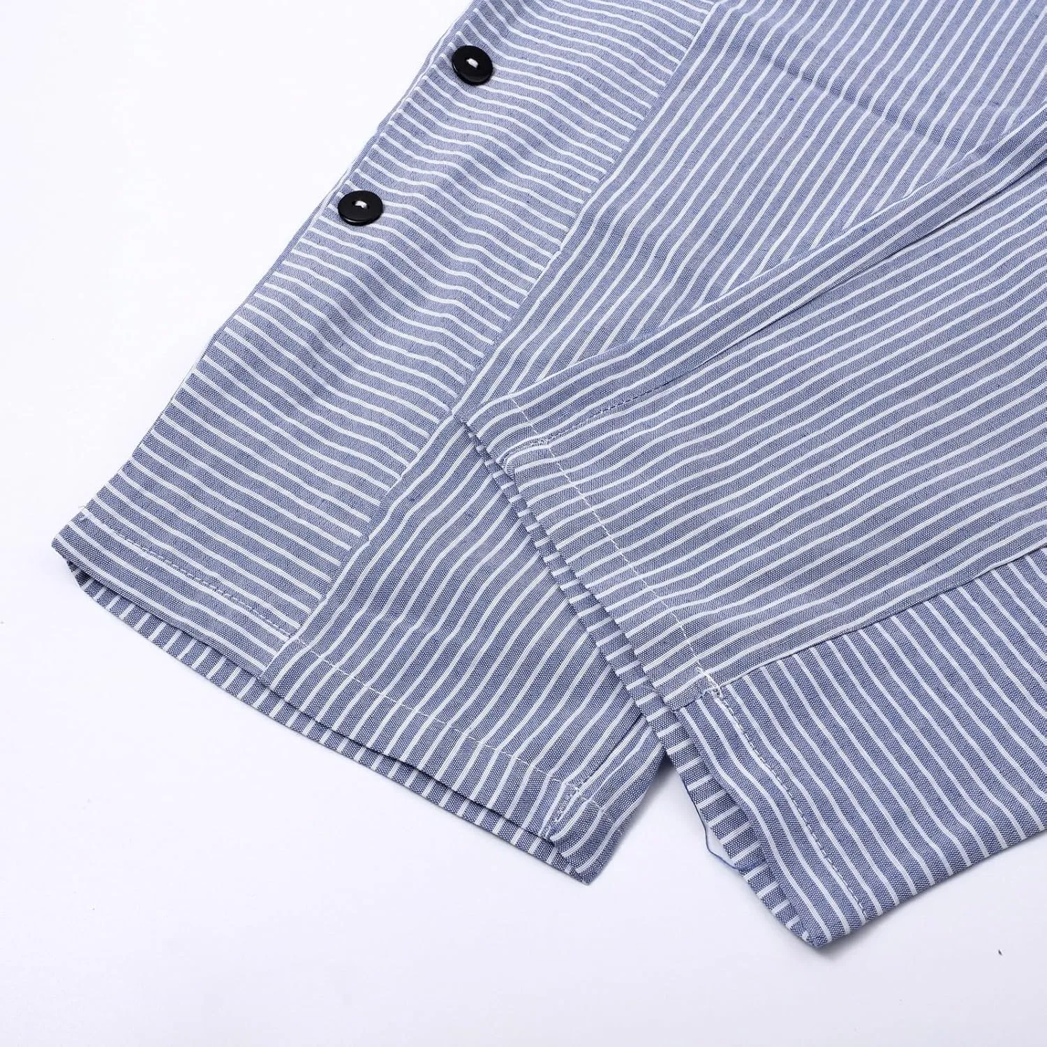 Womens Linen Cotton Blend Striped Pants Shorts Summer 2025 Casual Dressy High Waisted with Drawstring Waist Lightweight